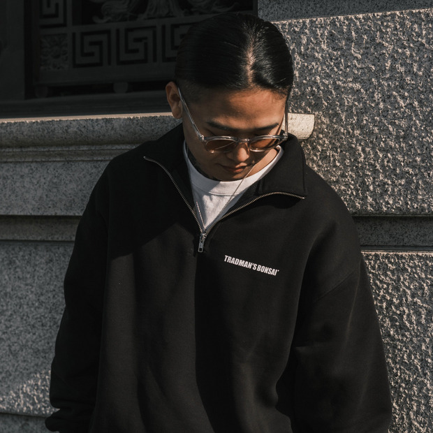 TRADMAN'S BONSAI HALF ZIP SWEAT 詳細画像